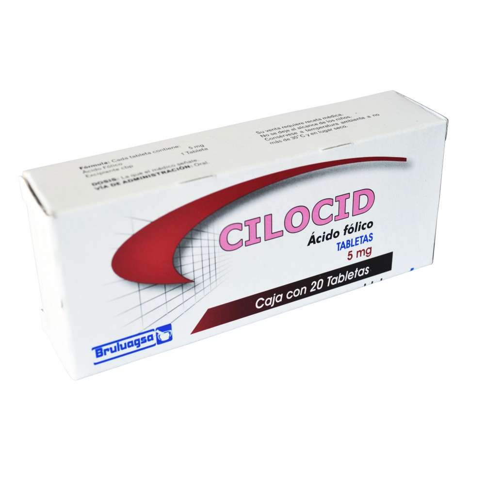 Acido Folico Cilocid - Farmacias Dr. Ahorro